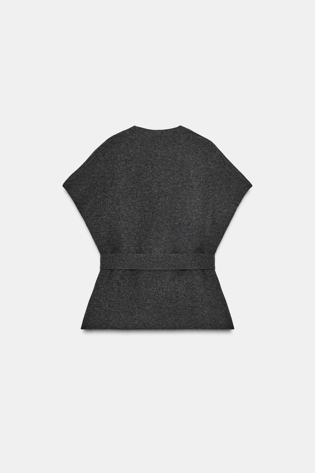 KNIT WAISTCOAT WITH BELT - Zara фото 21