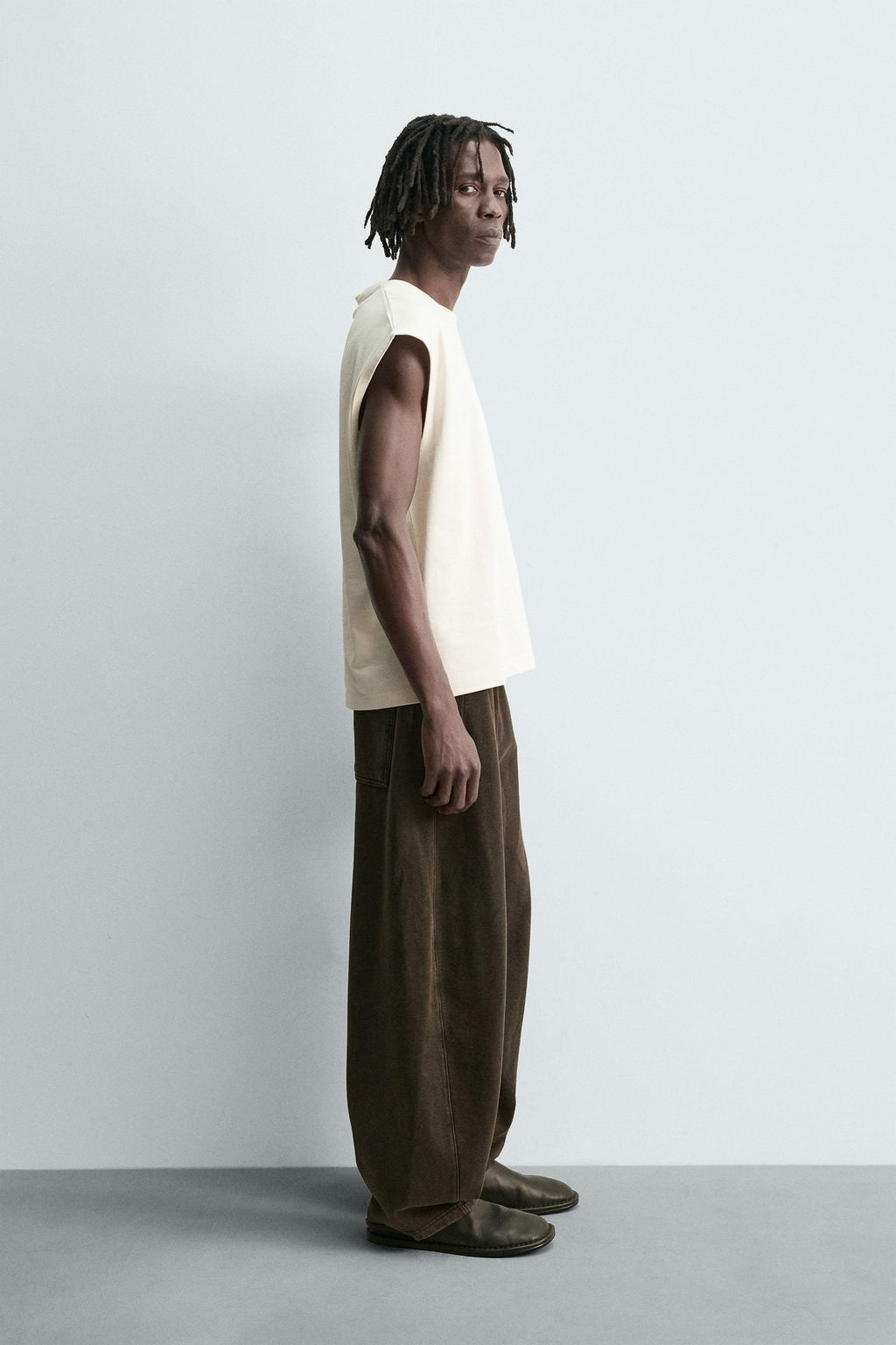 NEOPRENE EFFECT TANK TOP - Zara фото 4