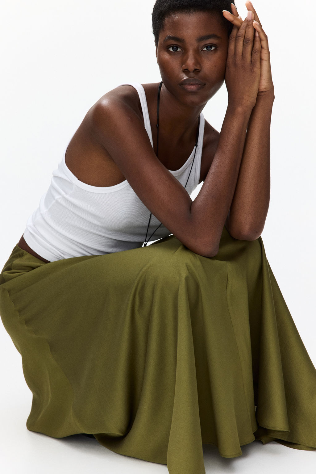 Maxifalda de sat?n - H&m фото 6