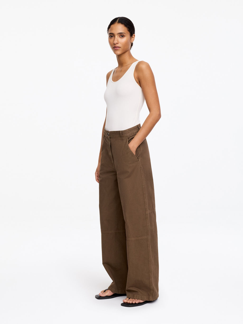 Pantalones cargo - H&m фото 8