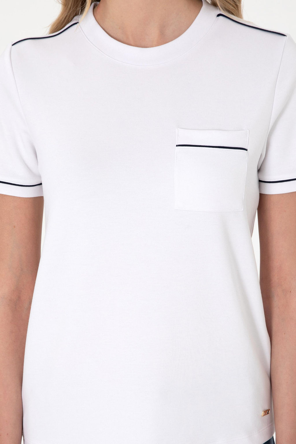 Kad_n Beyaz Ti__rt Sepette S_rpriz _ndirim - U.s. polo assn фото 6