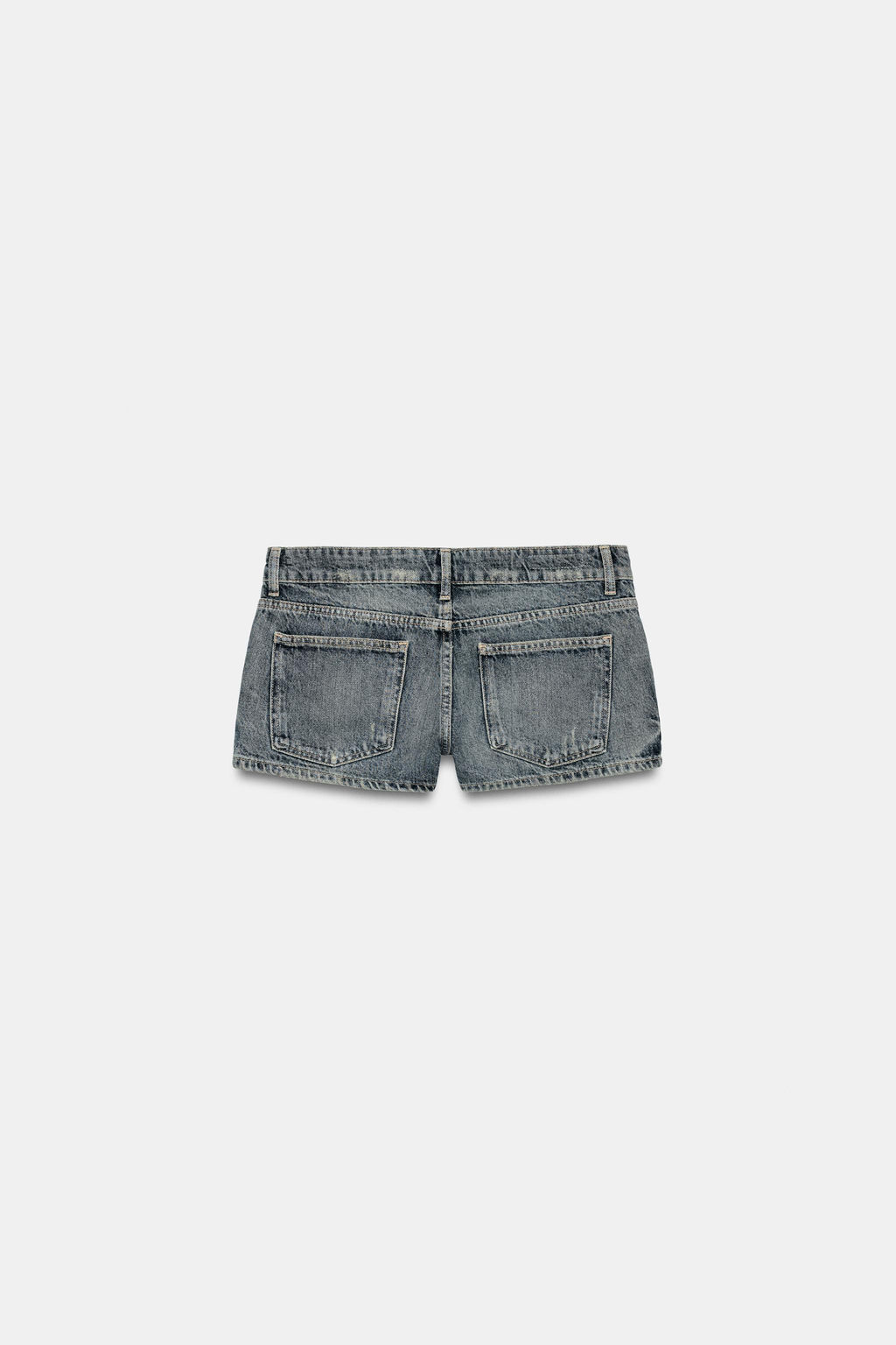 SHORTS MINI DENIM TRF TACHAS / Marino - Zara фото 7