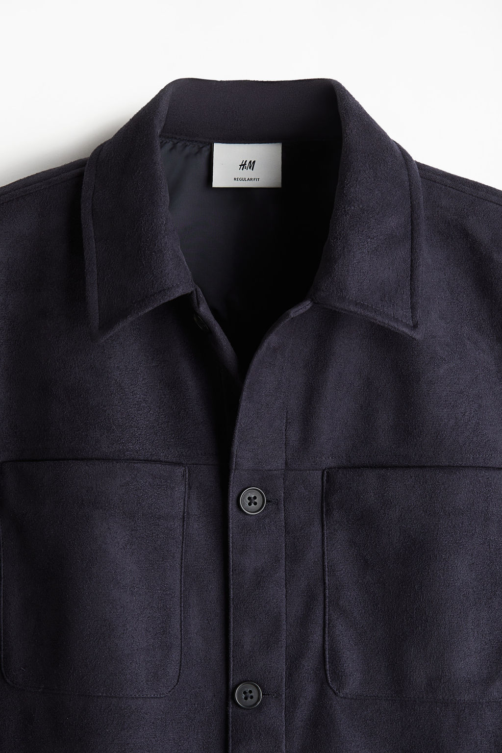 Sobrecamisa cepillada Regular Fit - H&m фото 11