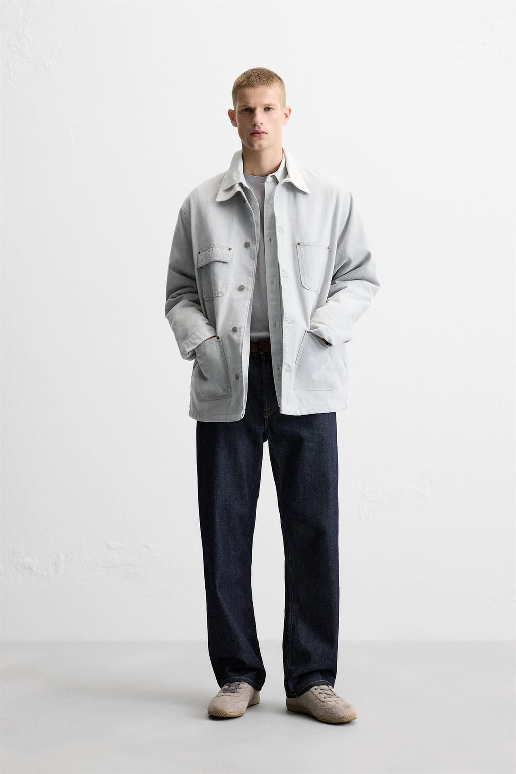 DENIM JACKET WITH CONTRAST COLLAR - LIMITED EDITION