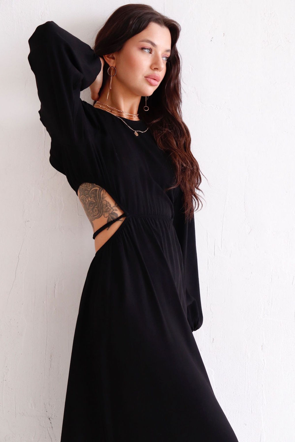 11278 Платье чёрное - Martichelli фото 14