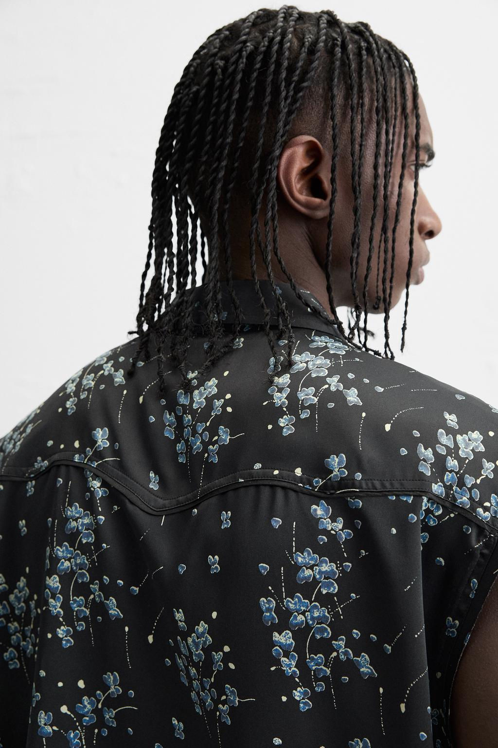 FLORAL PRINT SHIRT - LIMITED EDITION - Zara фото 7