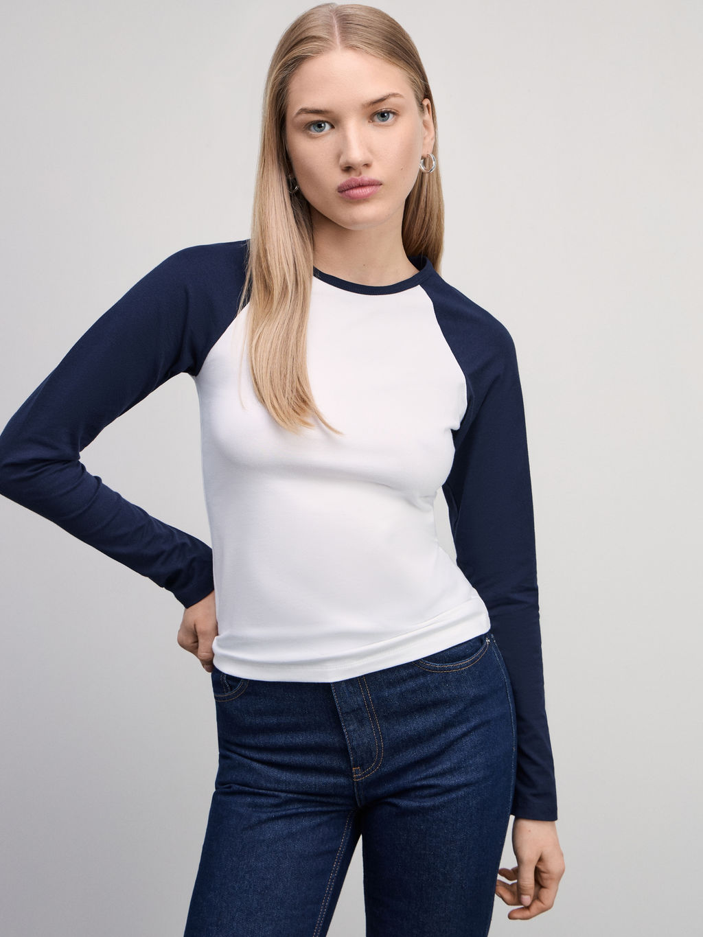 Лонгслив из хлопка / Zarina