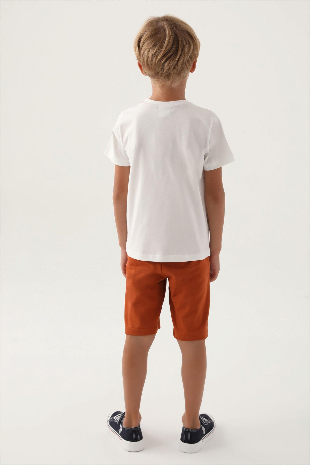 Кремовый пижамный комплект для мальчика - U.s. polo assn фото 4