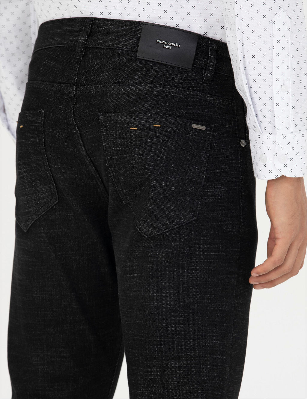 Siyah Slim Fit Jean Pantolon - Pierre cardin фото 7