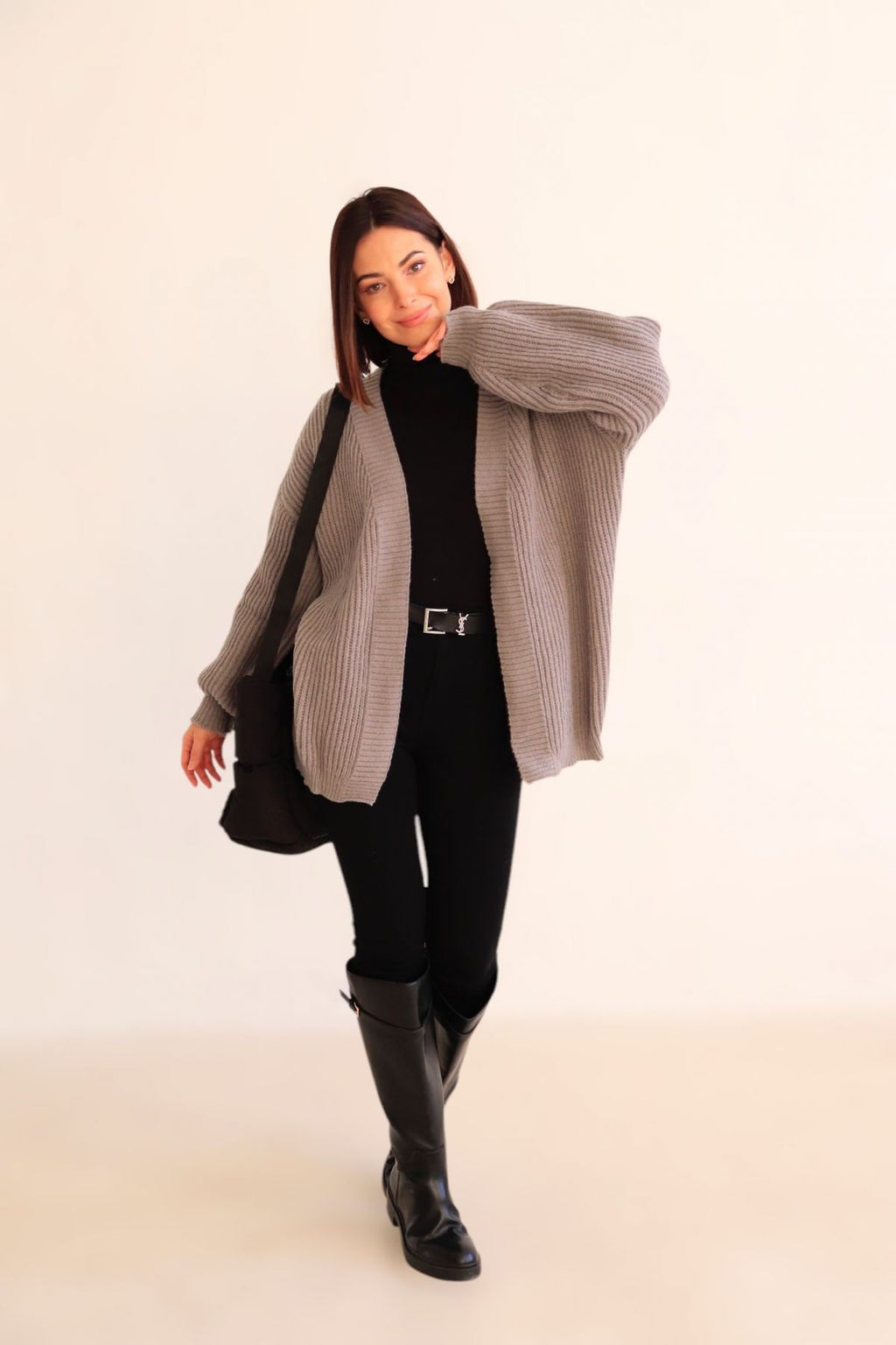 Martichelli Кардиган серый  фото 3