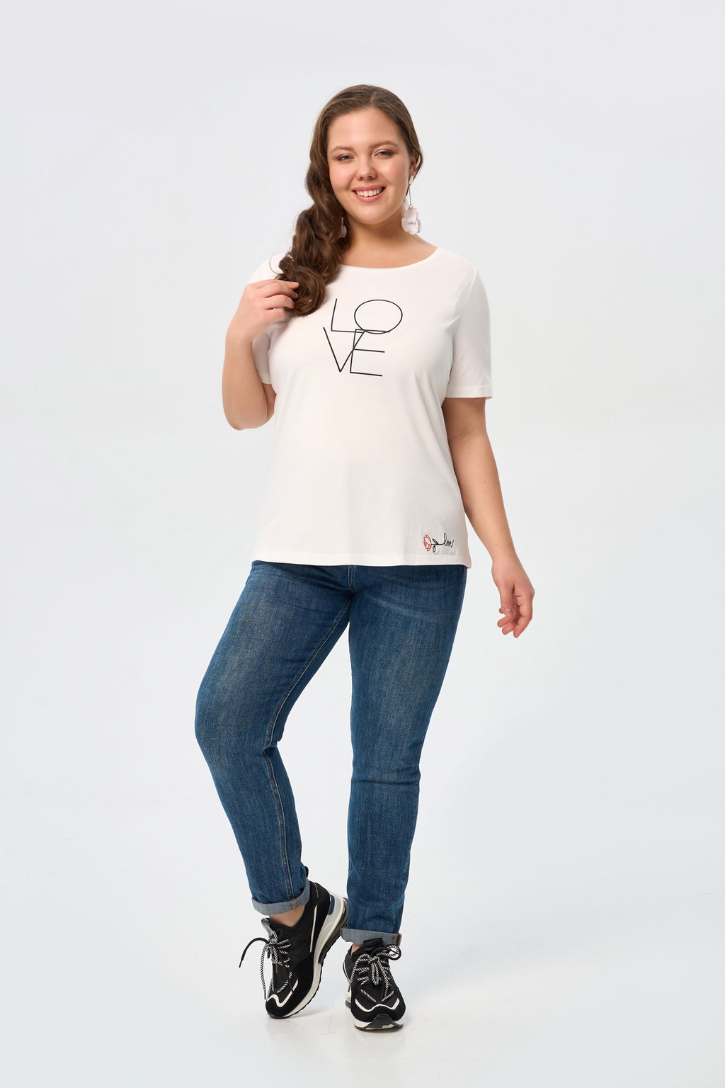 95% хлопок, 5% эластан футболка блуза - Prima linea фото 2