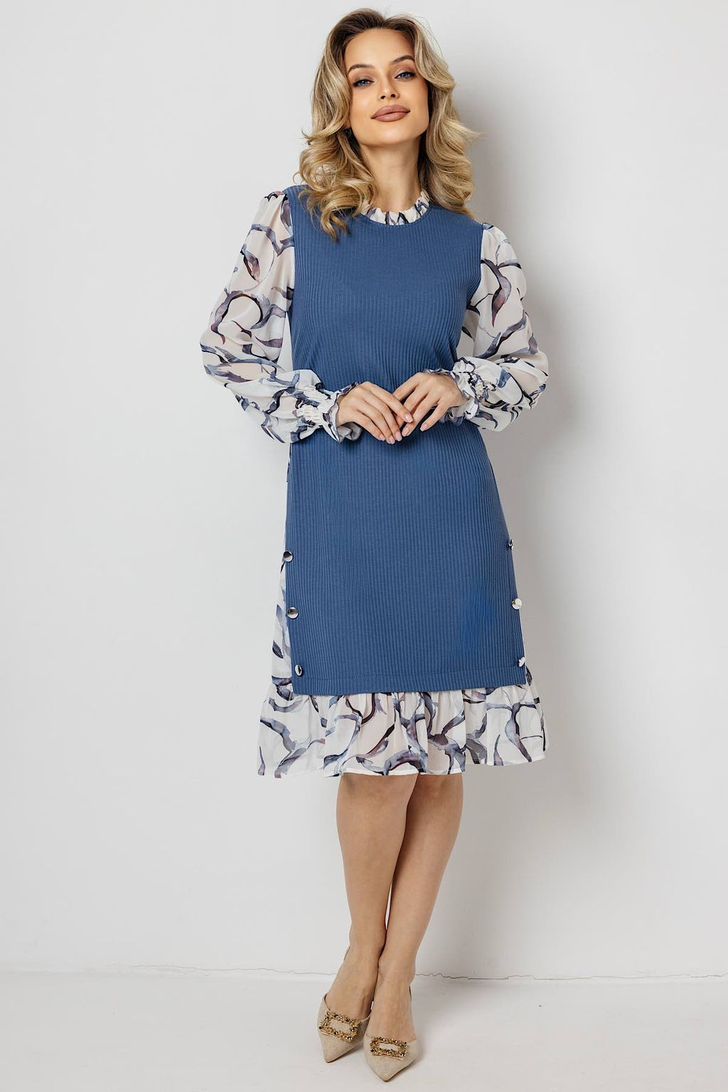 Платье женское 6165/12/Джинсовый