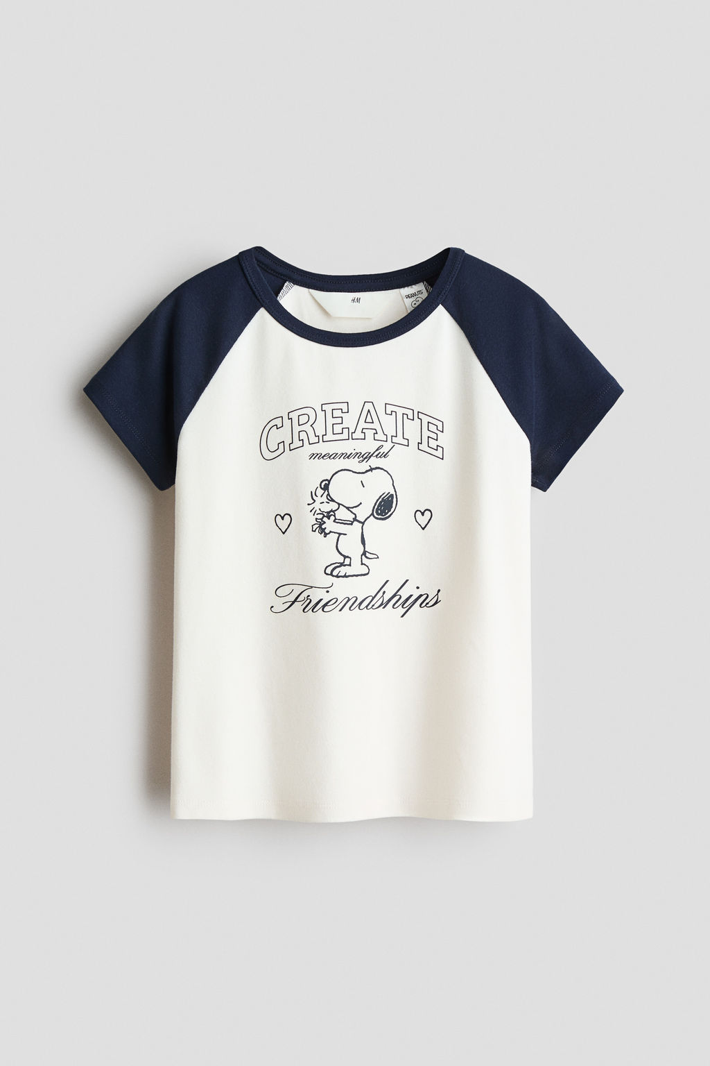 Camiseta de algod?n con motivo estampado