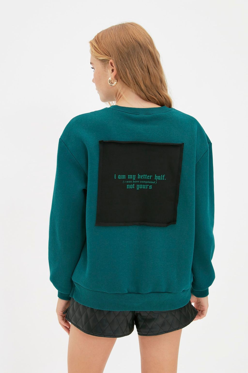 Petrol Bask?l? Basic Orme Sweatshirt
