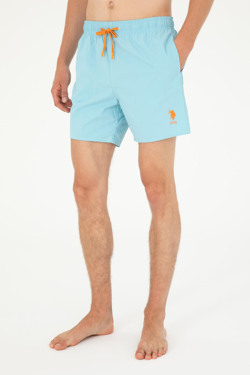 Мужские мятные шорты для плавания Неожиданная скидка в корзине - U.s. polo assn фото 2