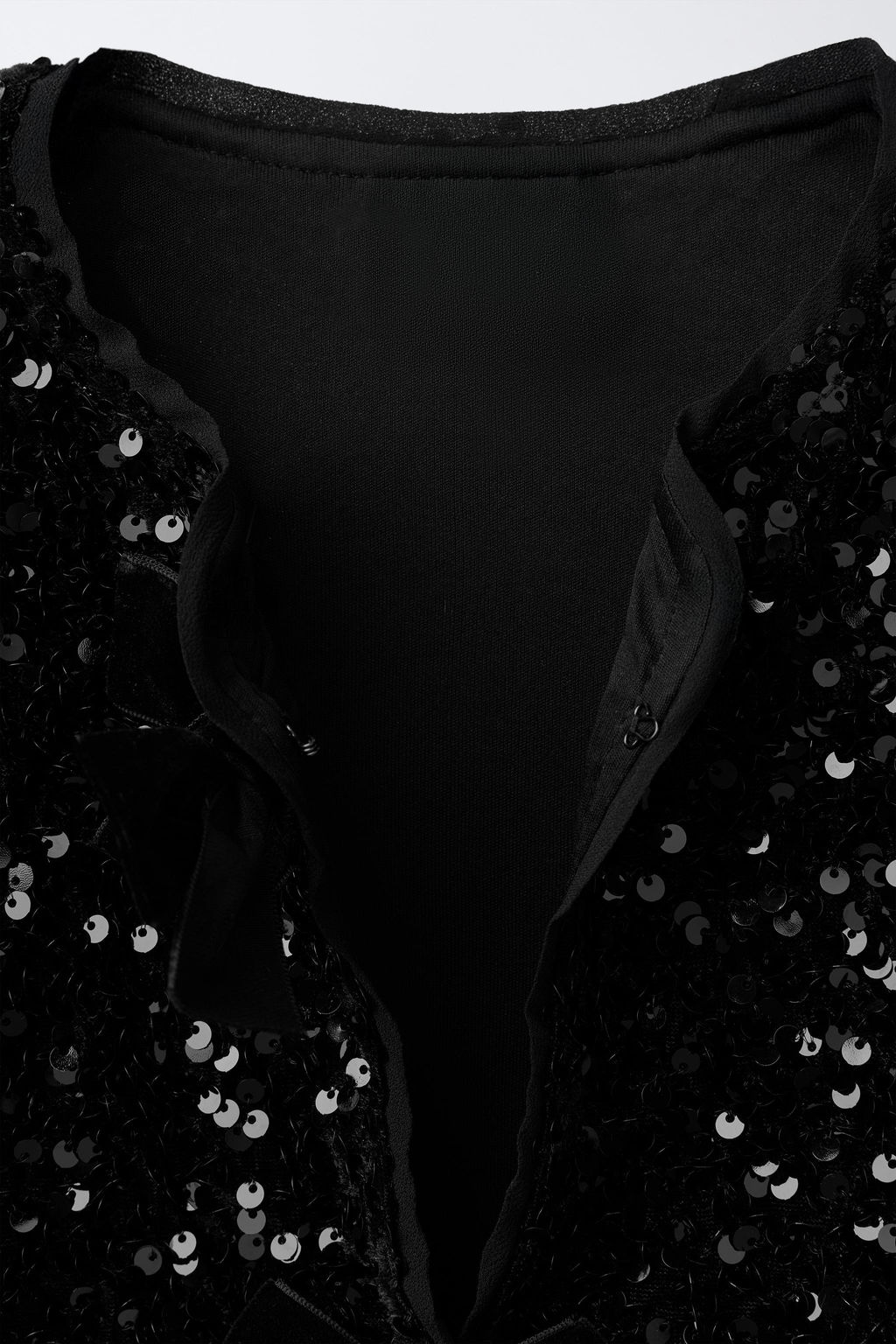 SEQUINNED BOLERO WITH BOW - Zara фото 3