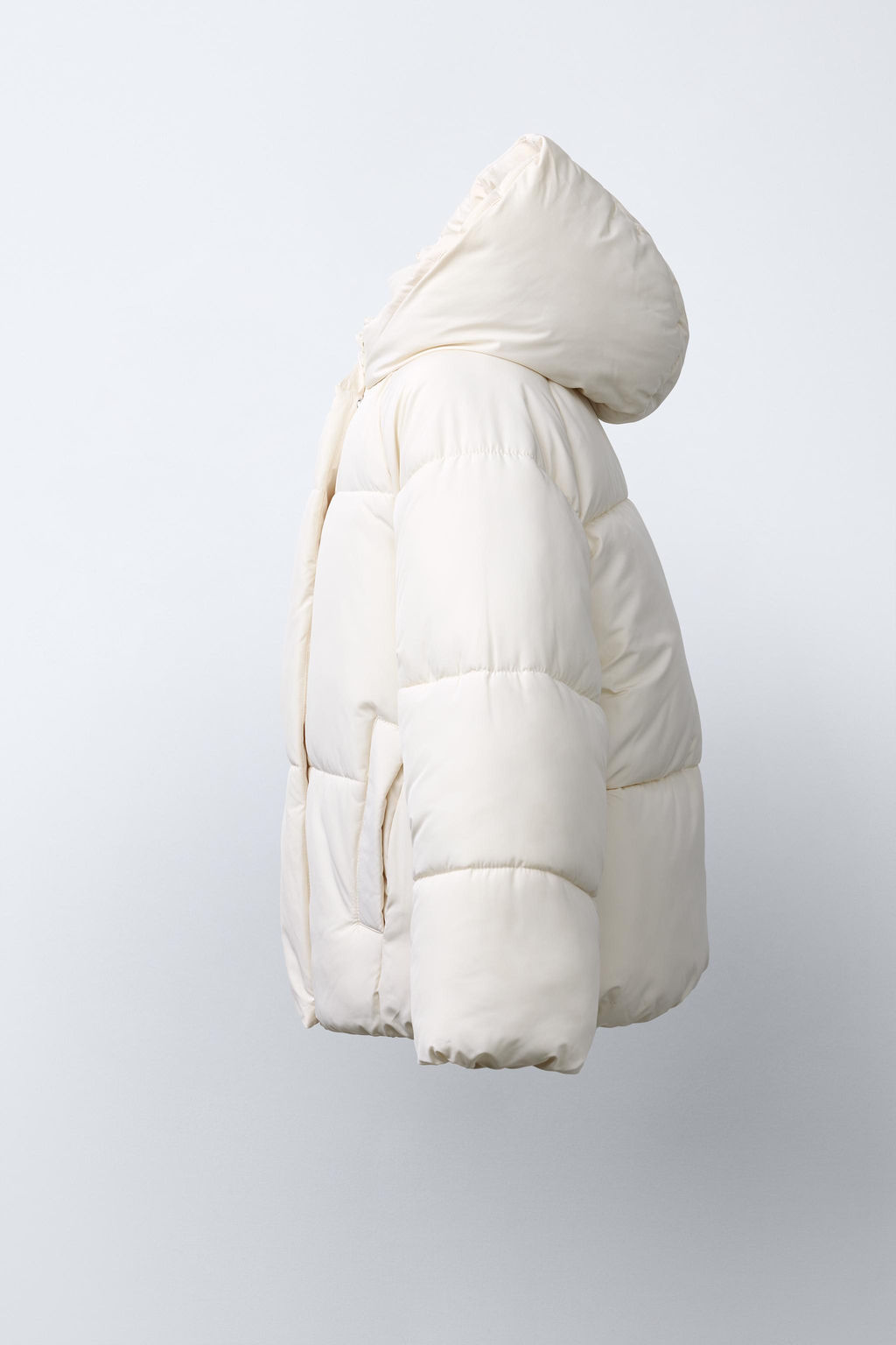 HOODED PADDED JACKET