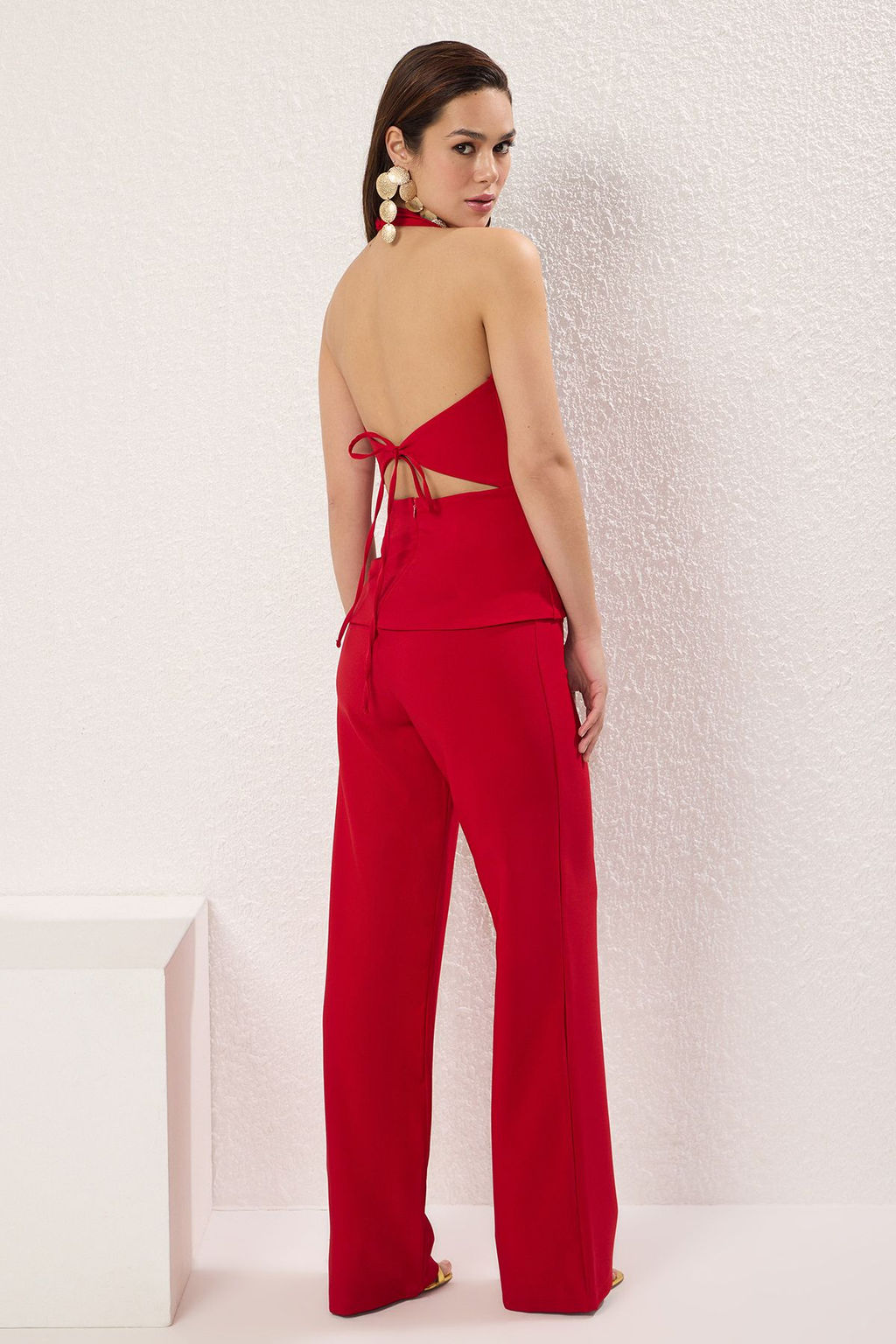 K?rm?z? V Yaka Dokuma S?k Tulum TPRSS25TU00013