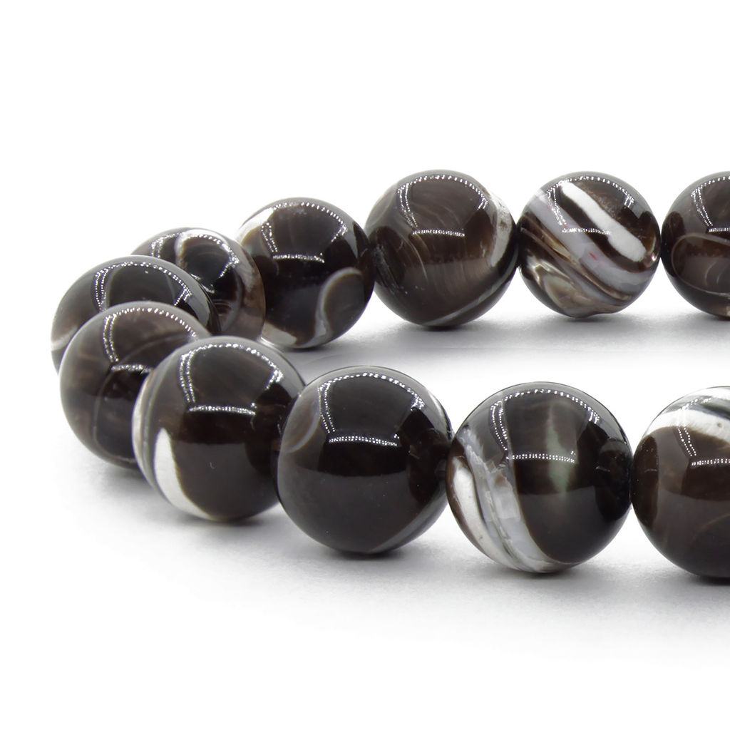 Варисцит зеленый (США), 10мм, браслет Классика длиной 17см - Agat77 фото 12