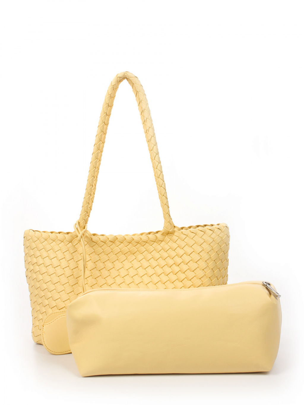 LACCOMA сумка СУ1056-светло-желтый эко кожа хлопок