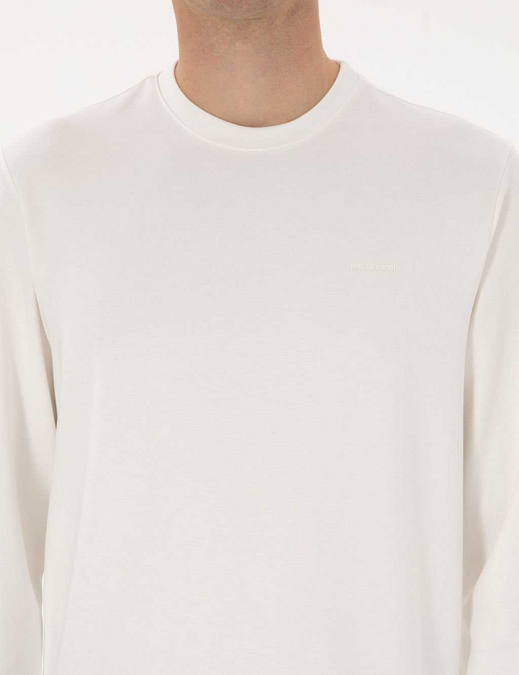 Ekru Regular Fit Sweatshirt - Pierre cardin фото 6