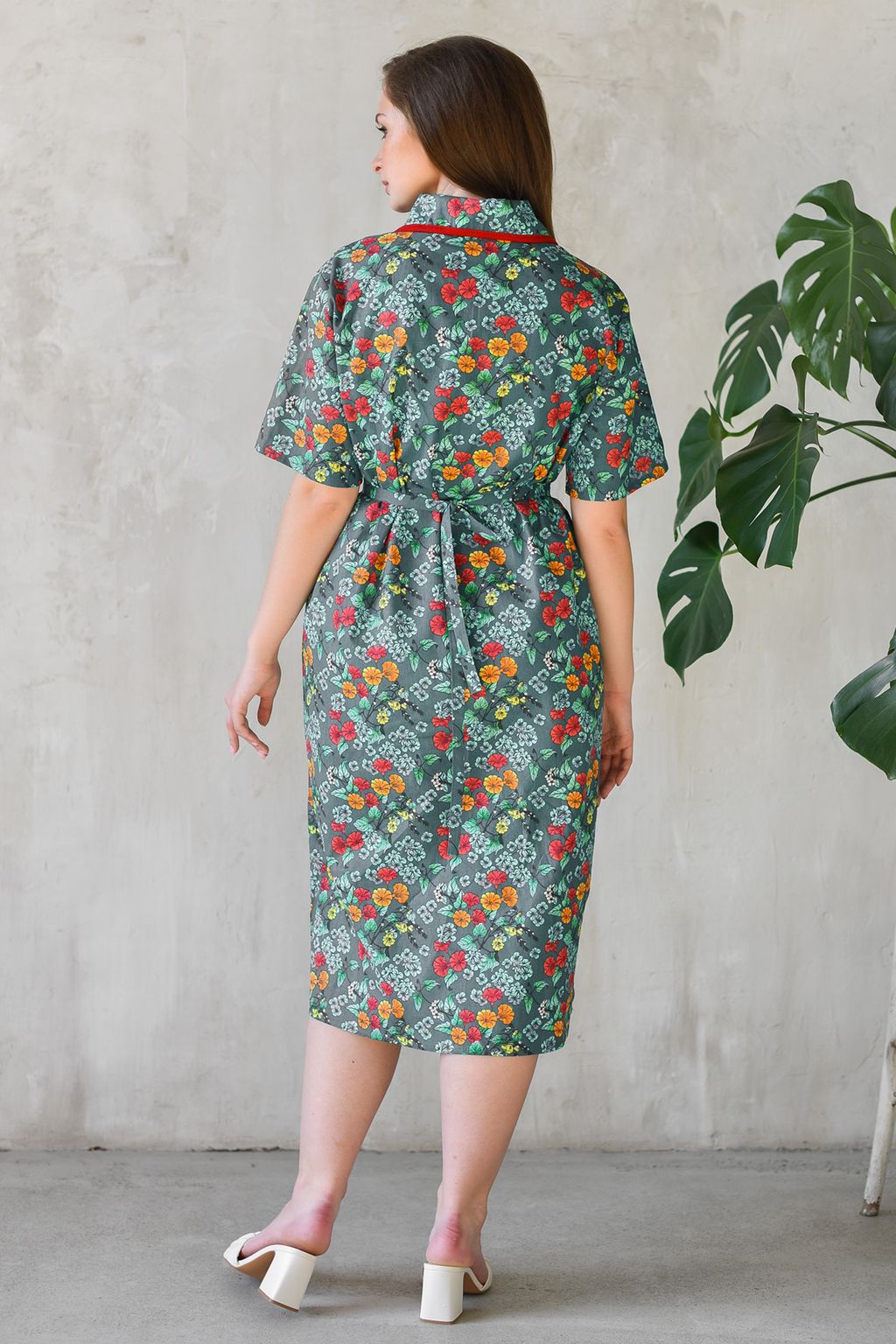 Халат запашной (бязь) - Оптима фото 4