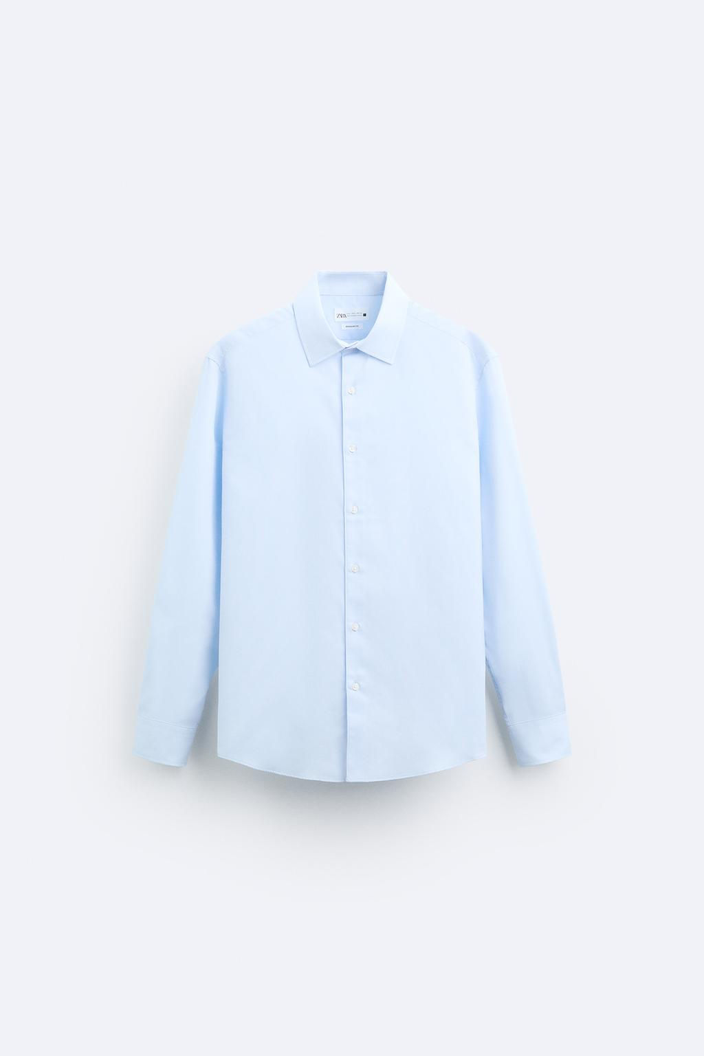 EASY CARE TEXTURED SHIRT - Zara фото 6