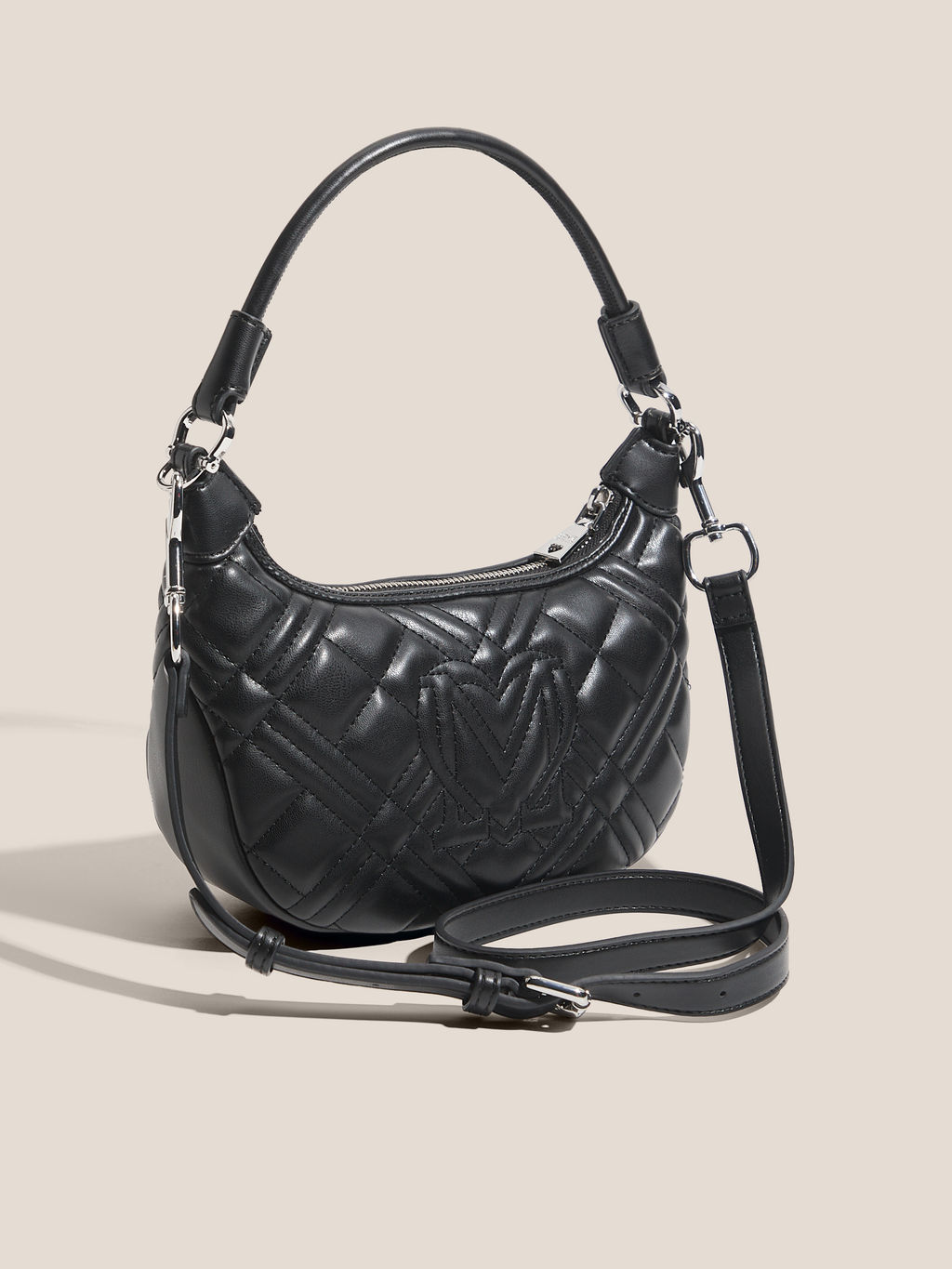 Женская сумка с ручкой LOVE MOSCHINO QUILTED BAG Артикул 4623923, черный  фото 3