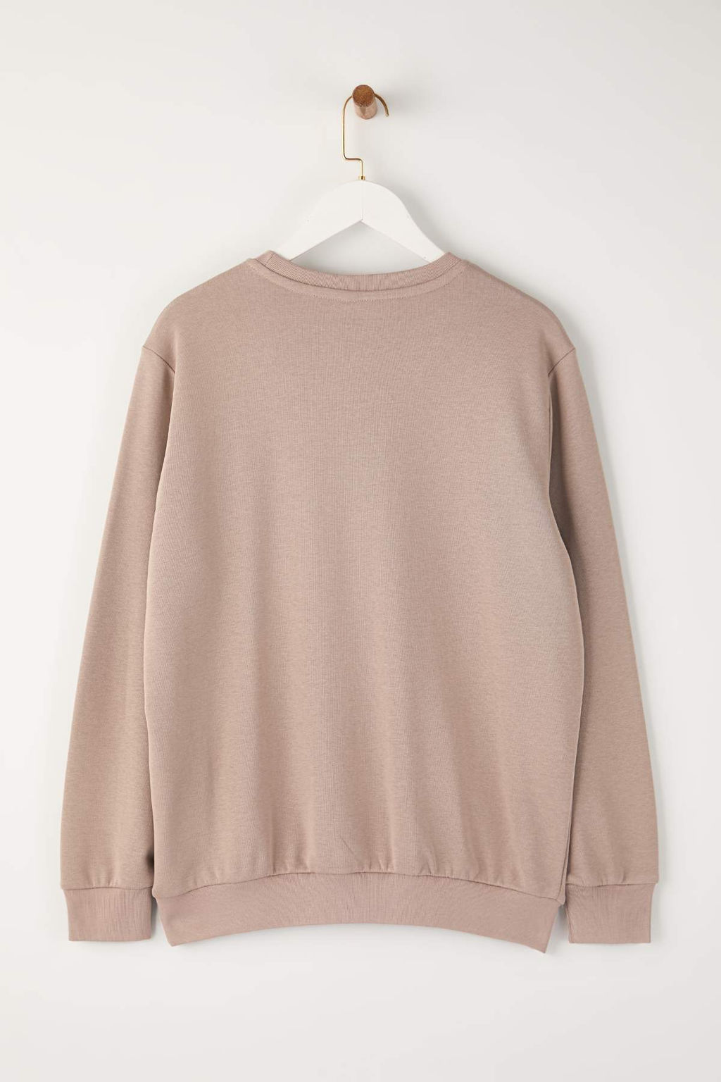 Indigo Rahat Kesim Basic Bisiklet Yaka Sweatshirt TMNAW26SW00060 - Trendyolmilla фото 6