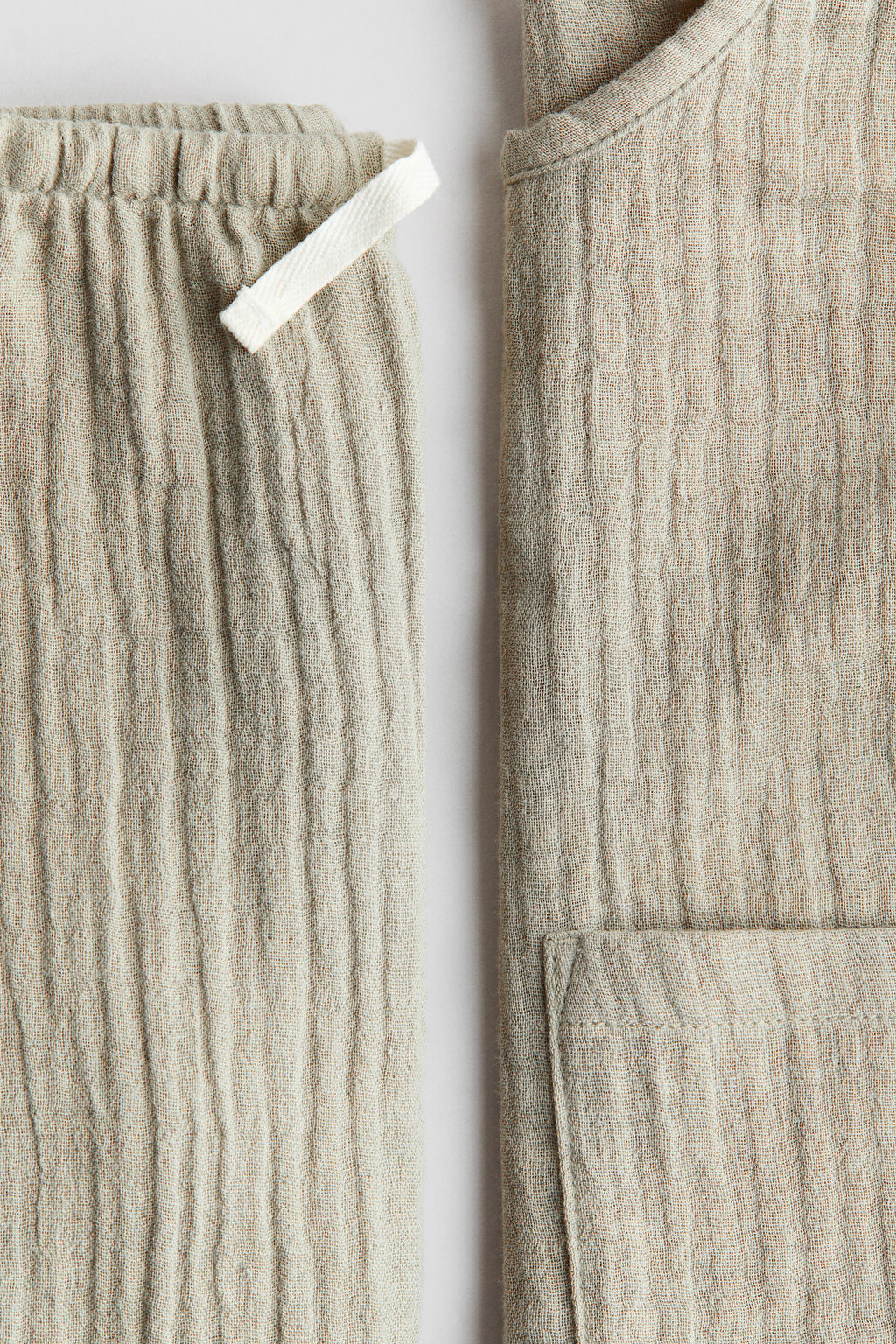 Conjunto de 2 piezas en muselina de algod?n - H&m фото 3