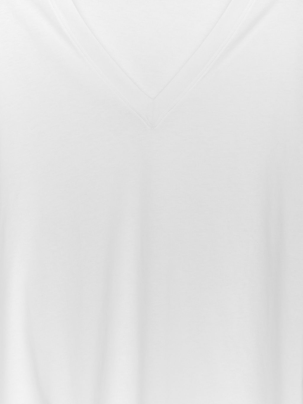 Camiseta holgada con cuello de pico. - H&m фото 5