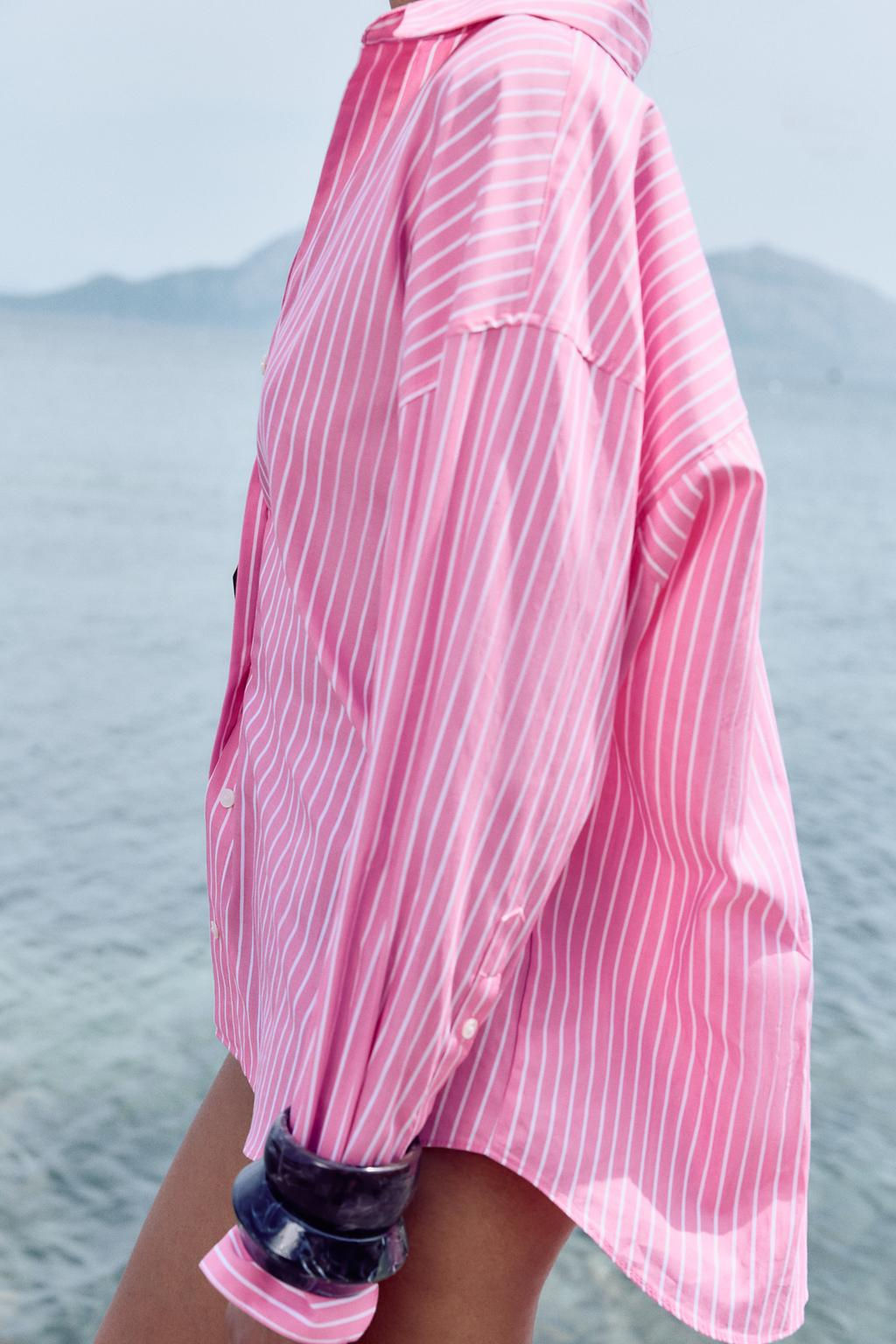 BASIC POPLIN SHIRT - Zara фото 22