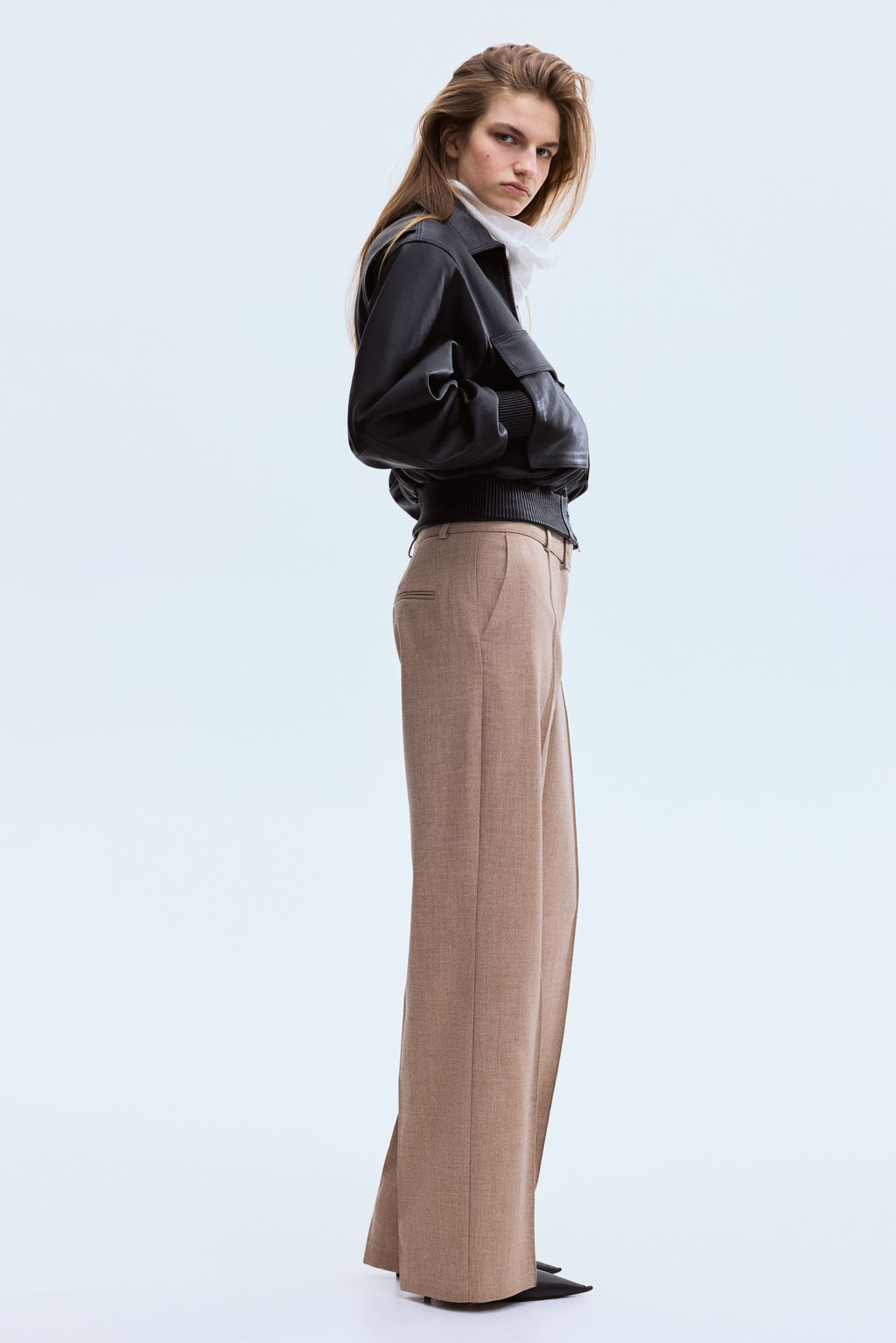Pantal?n sastre con cintur?n - H&m фото 8