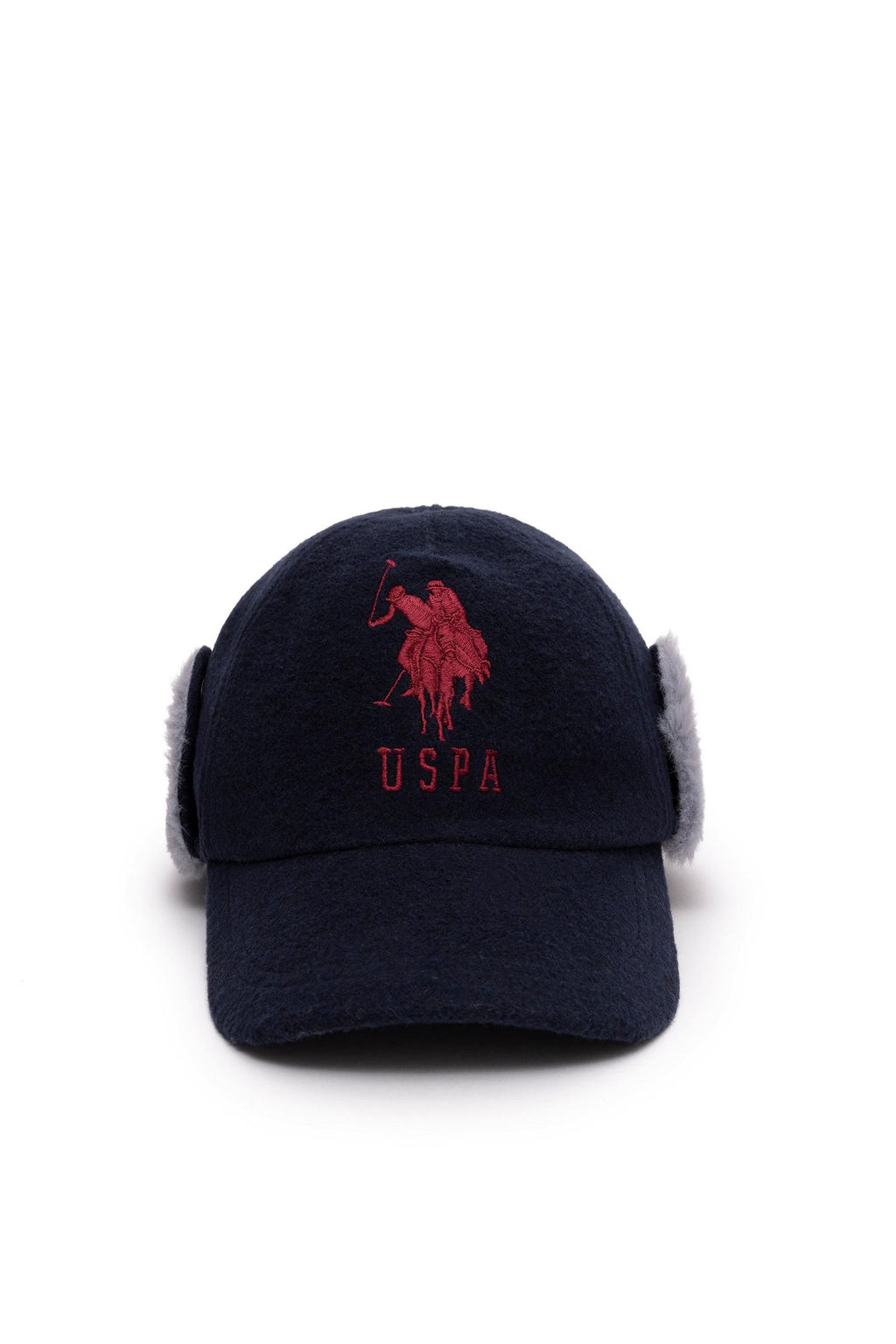 Детская темно-синяя шапка - U.s. polo assn фото 2