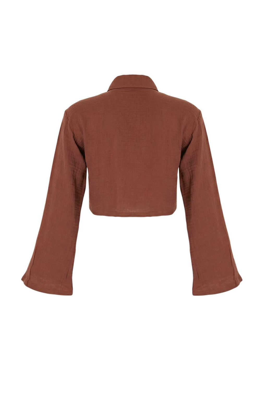 TRENDYOLMILLA Beyaz Dokuma Muslin Plaj Gomlegi TBESS24GO00011  фото 41