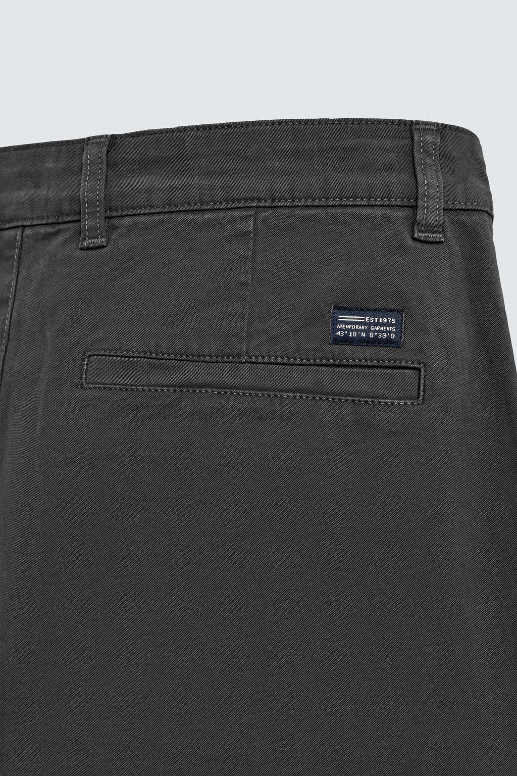 PANTAL?N CHINO SKINNY FIT / Gris antracita - Zara фото 9