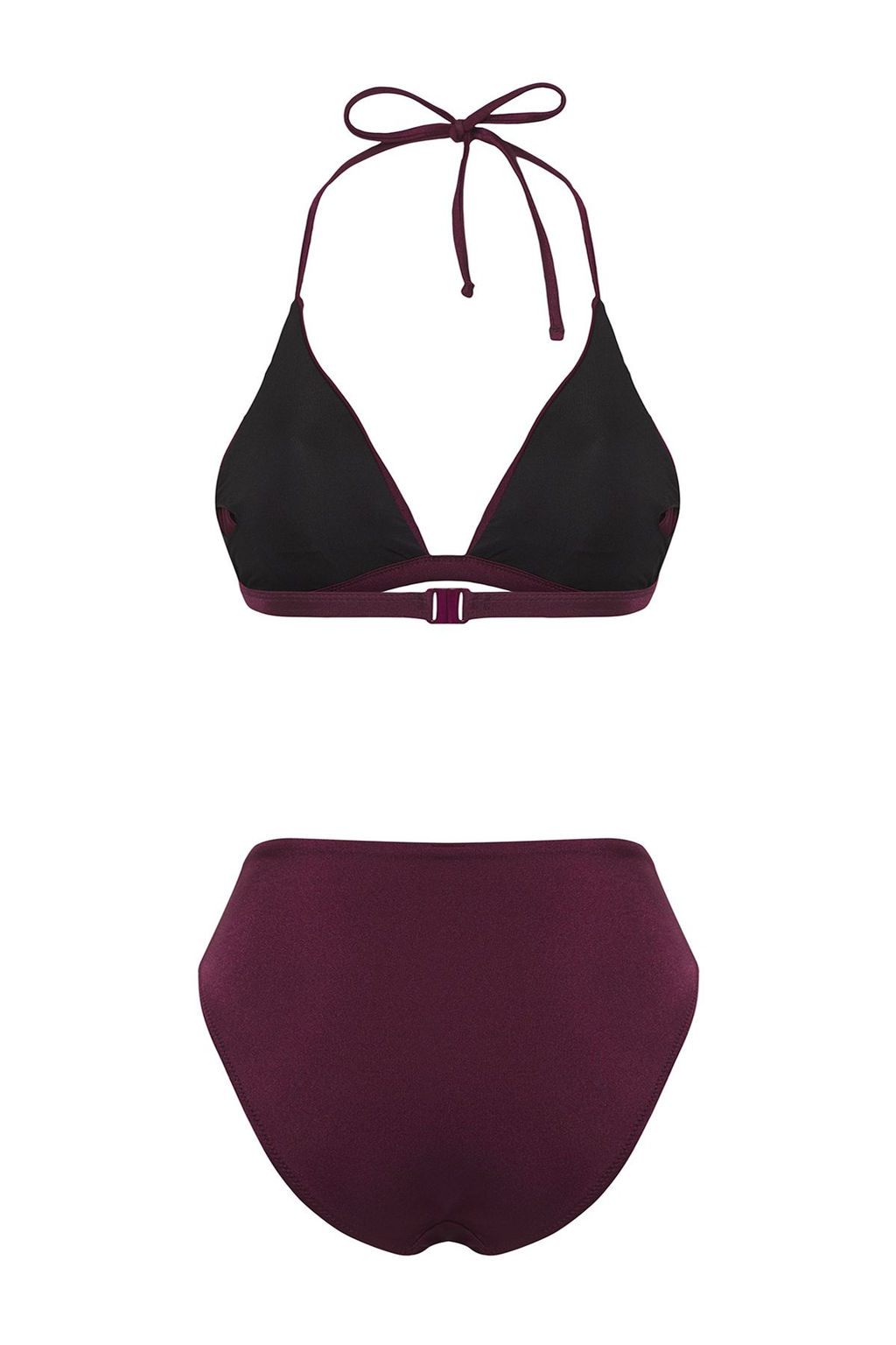 TRENDYOLMILLA Yesil Ucgen Drapeli Regular Bikini Tak?m? TBESS25BT00049  фото 6