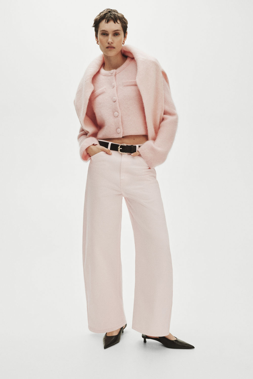 Barrel Regular Waist Ankle Jeans - H&m фото 3