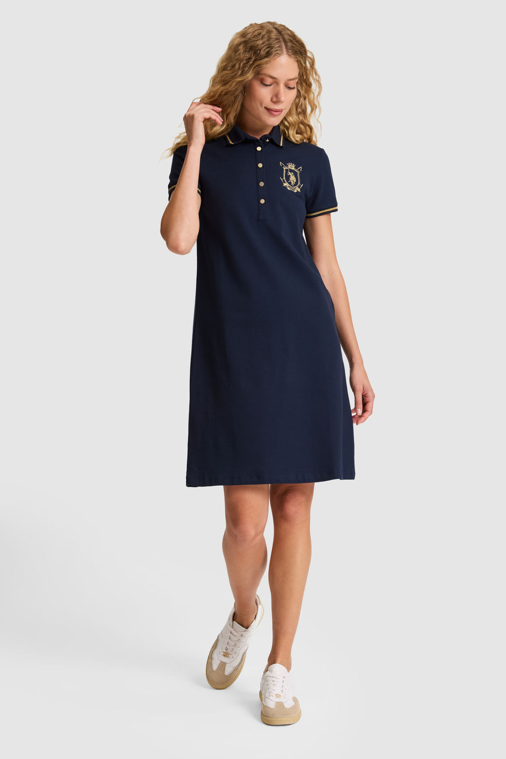 KadДn Lacivert Гrme Elbise - U.s. polo assn фото 3