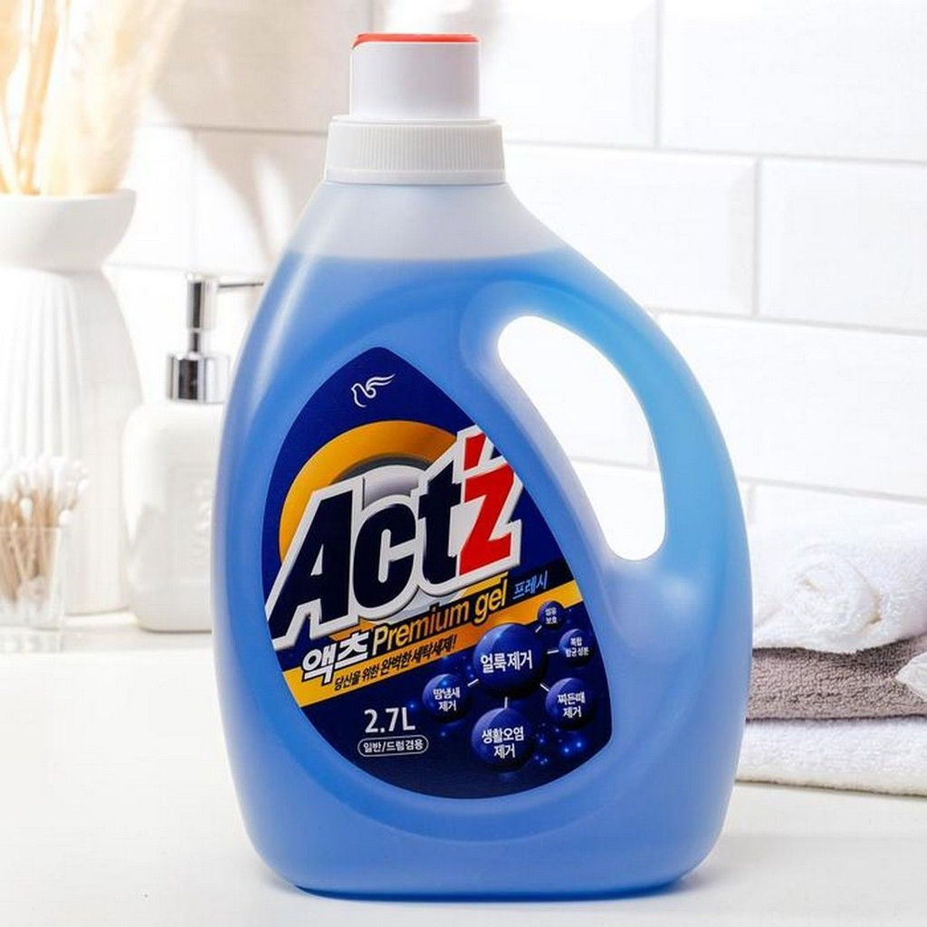 PIGEON Концентрированный гель для стирки с ароматом мяты / Actz Premium Fresh, 2700 мл