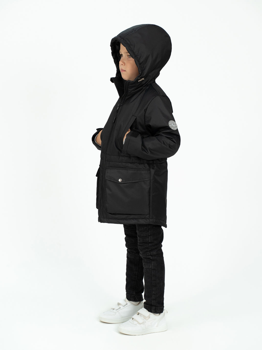 Куртка детская демисезонная синяя - Arctic kids фото 36