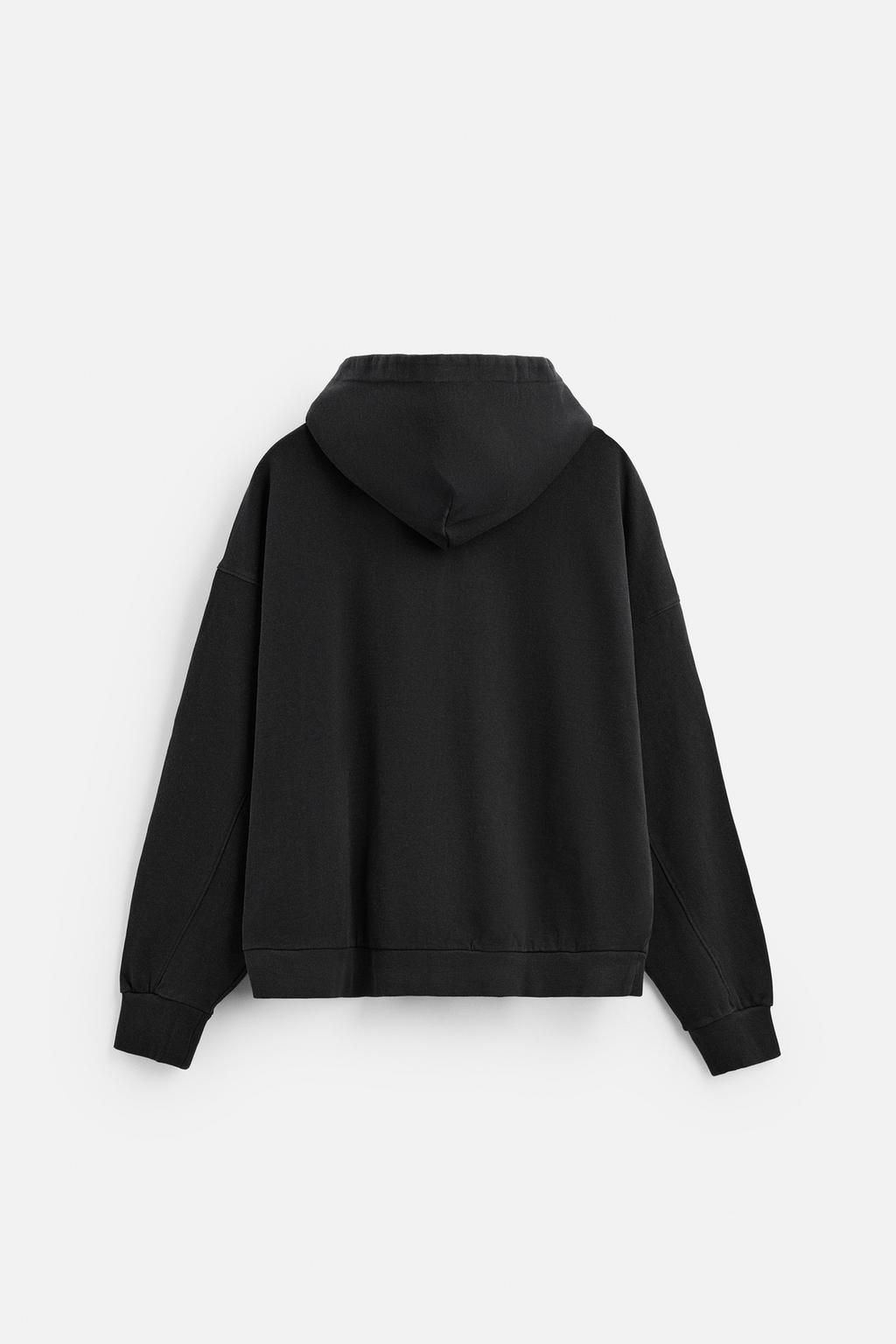 HEAVYWEIGHT ZIP-UP HOODIE - Zara фото 7