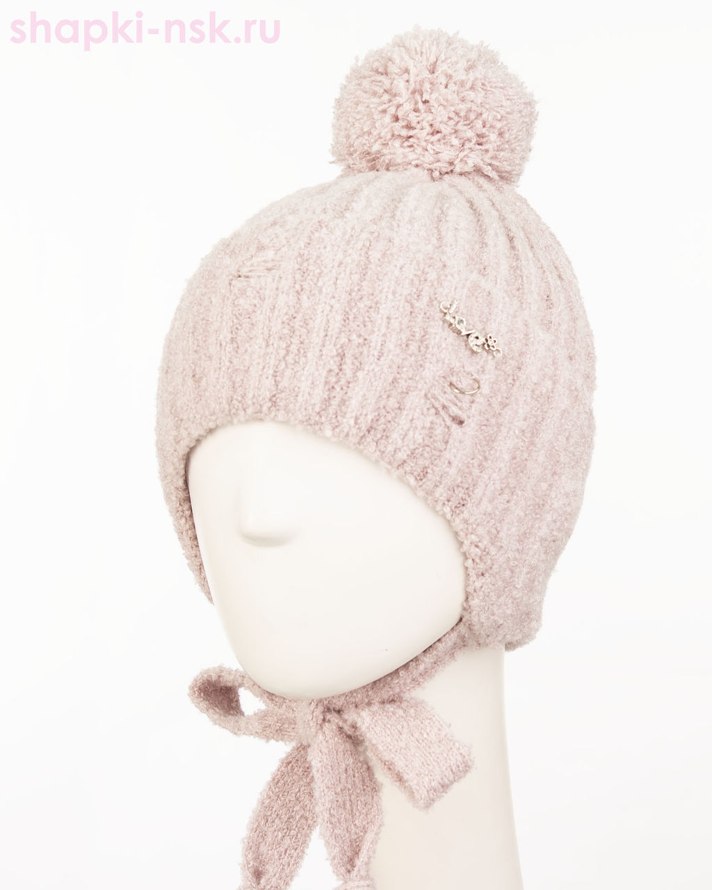 04-94-E Шапка для девочки флис (52-54)