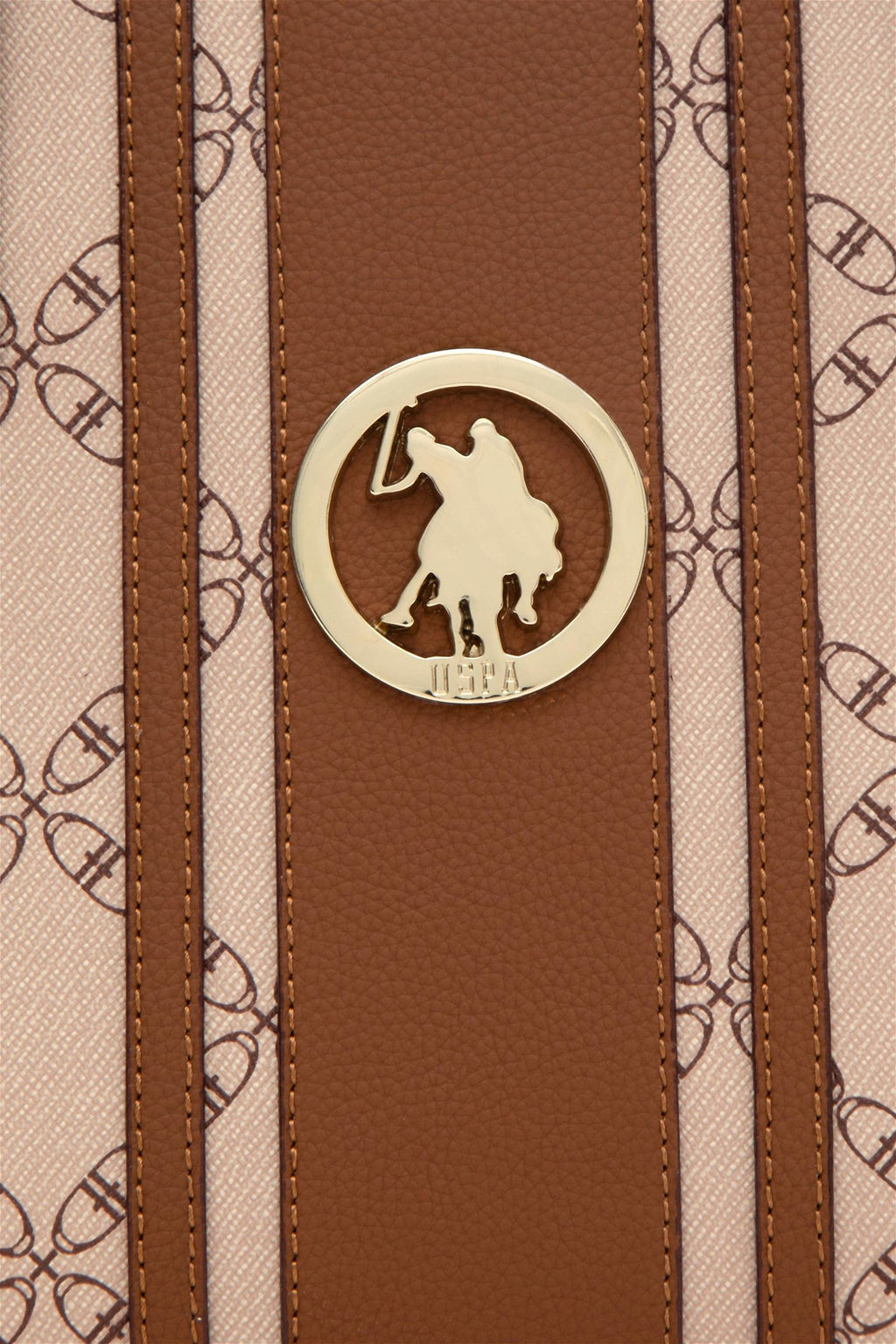 Женская бежевая сумка через плечо Неожиданная скидка в корзине - U.s. polo assn фото 7