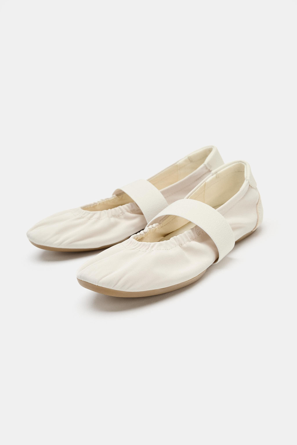 BAILARINA DEPORTIVA EL?STICA / Blanco Crudo - Zara фото 3