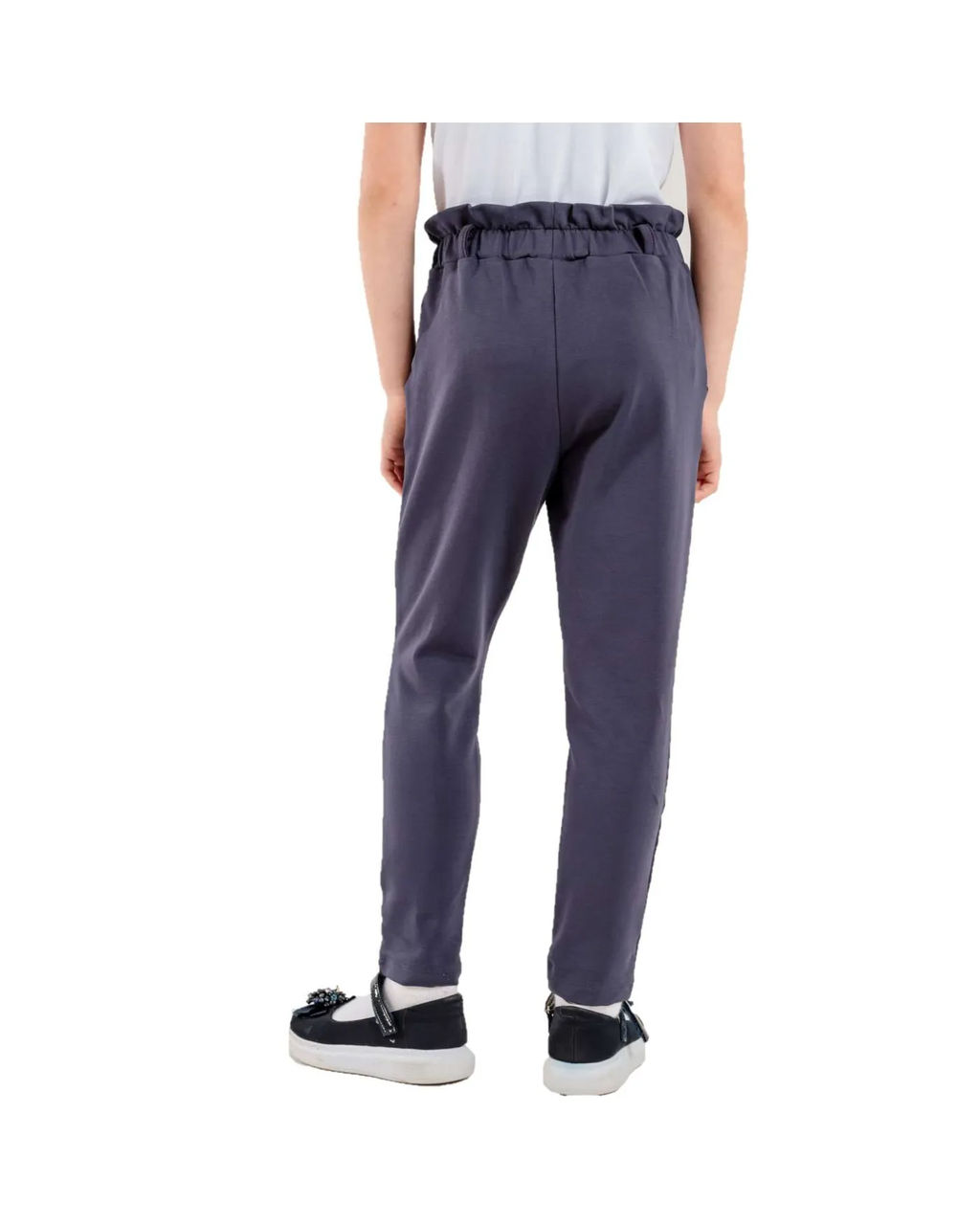 CRB wear/CWJG 70242-48 Брюки для девочки,темно-серый/Ex.Cherubino  фото 3