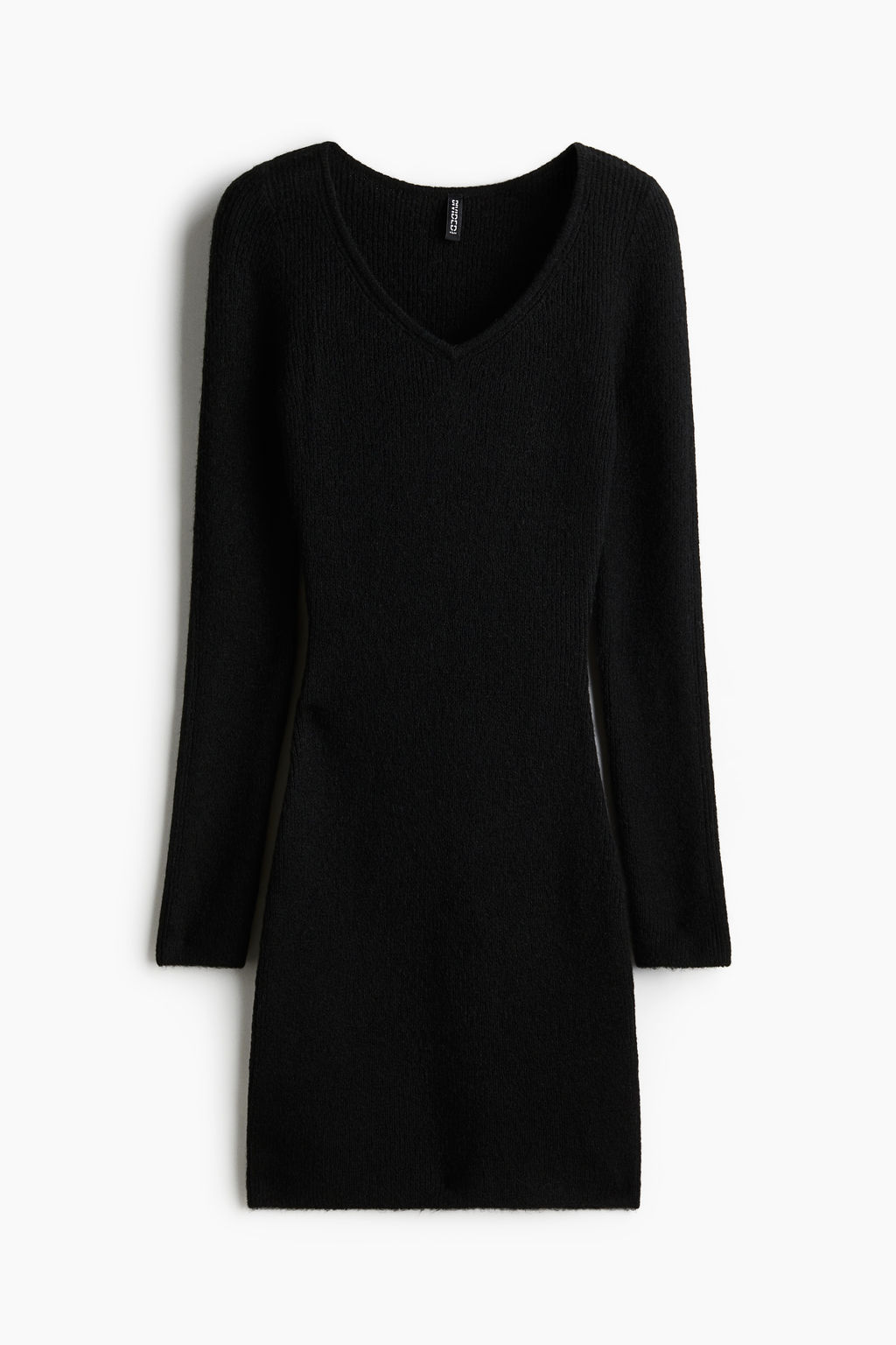 Vestido ajustado en punto de canale - H&m фото 9