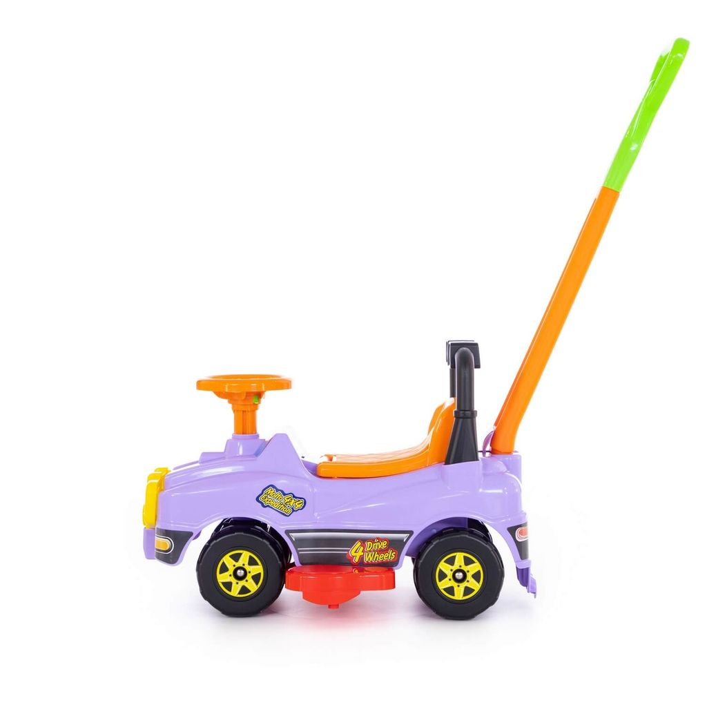 Автомобиль Джип-каталка с ручкой - №2 (сиреневый) - Полесье фото 2