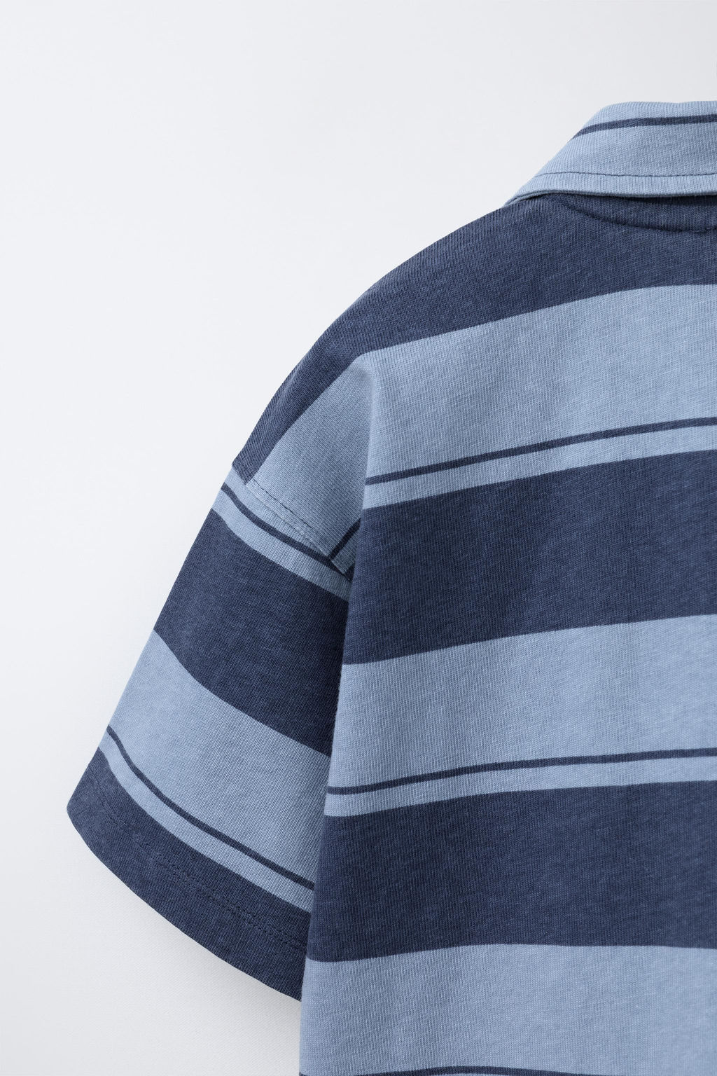 STRIPED SWEATSHIRT POLO SHIRT - Zara фото 8