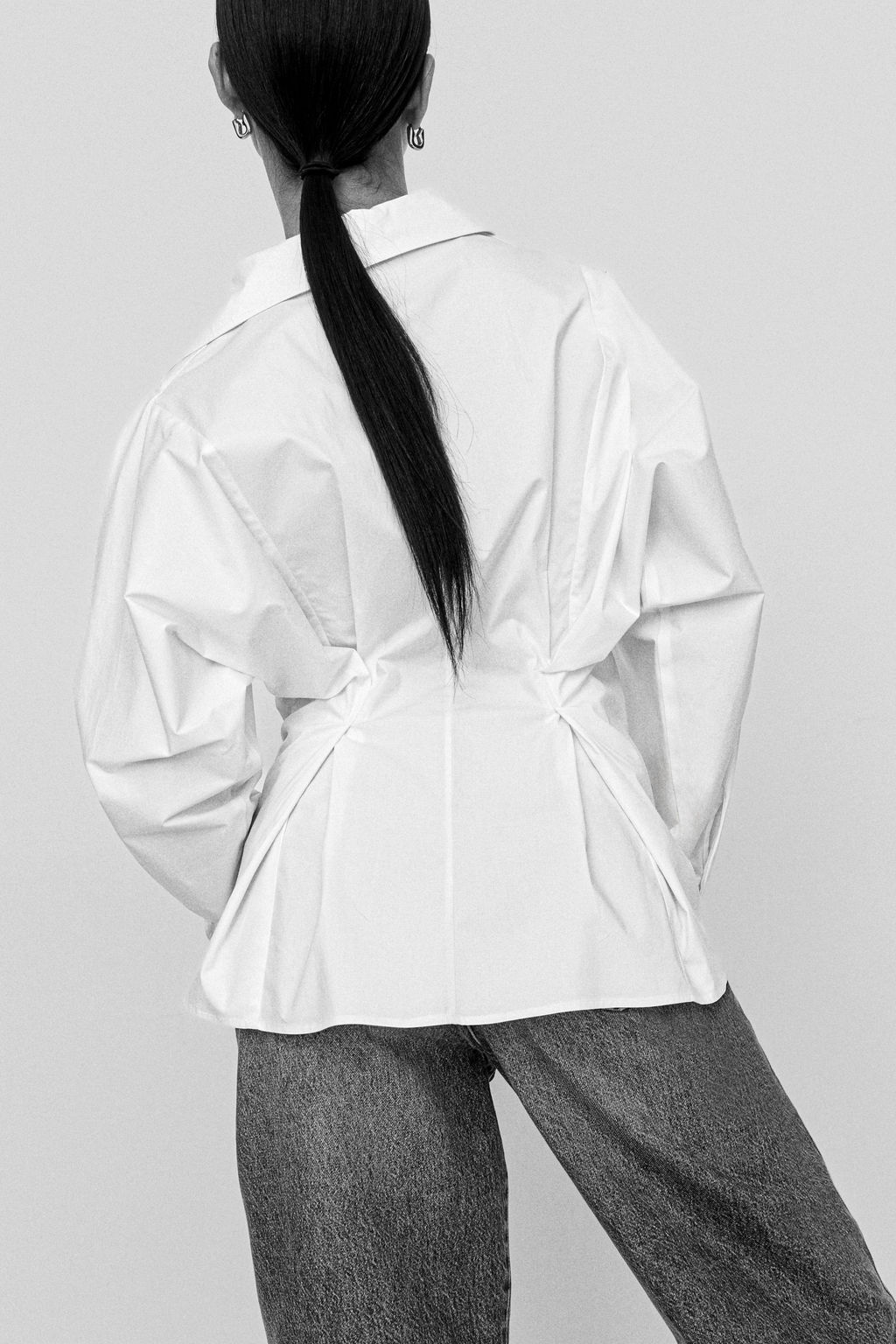 Camisa entallada en algod?n - H&m фото 2